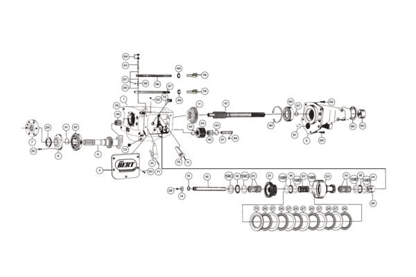 Bert Gen 1 Reverse-Mount Transmission